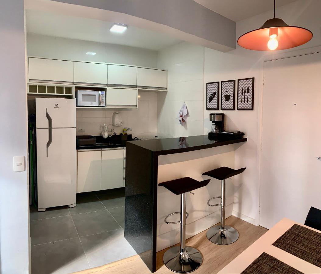 505 - Apartamento Lindo, Amplo E Decorado, Mobiliario Moderno, Cozinha Completa Com Utensilios , Excelente Vista Da Cidade E Localizacao Privelegiada No Bairro Bigorrilho Proximo De Shopping E Parques 库里提巴 外观 照片