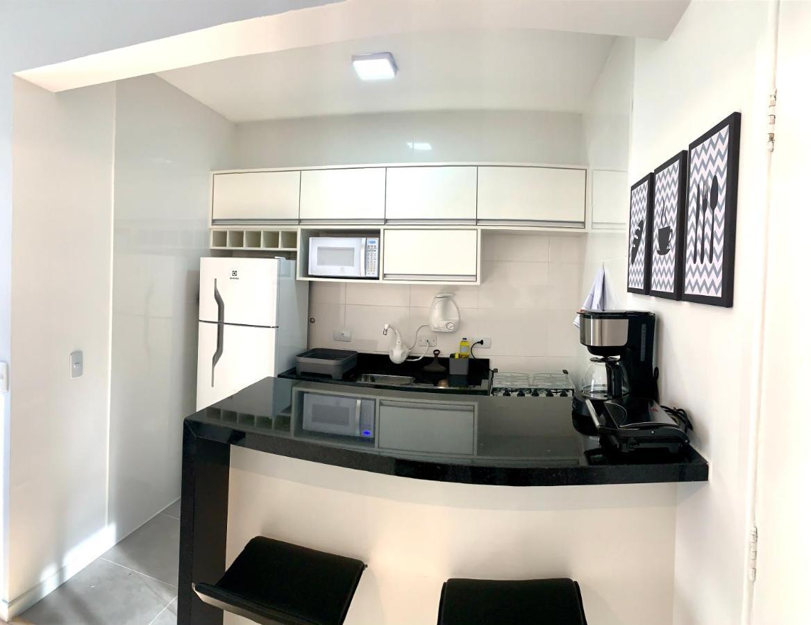 505 - Apartamento Lindo, Amplo E Decorado, Mobiliario Moderno, Cozinha Completa Com Utensilios , Excelente Vista Da Cidade E Localizacao Privelegiada No Bairro Bigorrilho Proximo De Shopping E Parques 库里提巴 外观 照片